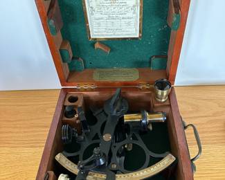 Antique Hughes & Sons Sextant