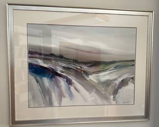 Original oil by John Alan Stock 31" t x 38.5" w