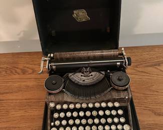 Antique Underwood Standard Portable Typewriter