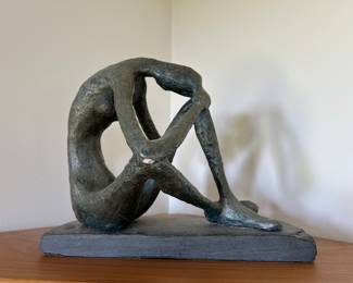 10.5" t x 14" sculpture