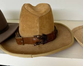 Leather hats