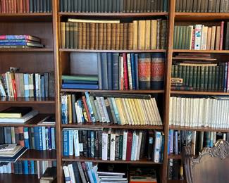 Large German stamp and book collection