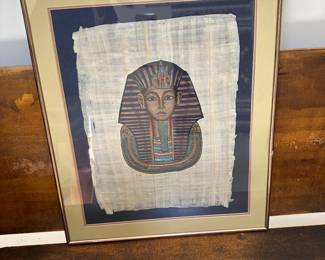 Egyptian painting on fabric
