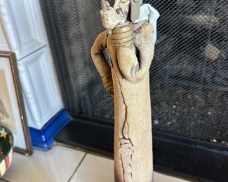 Signed James Robert Black 1977 statue