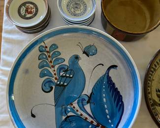 Vintage Mexican pottery set