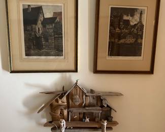 Driftwood art creation by Knowles