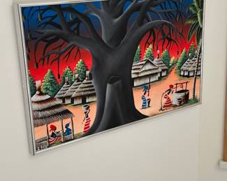 Original oil painting from Kenya