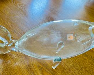 Vintage Blenko handmade fish