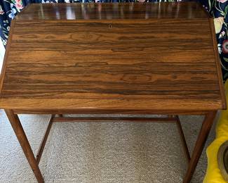 Rosewood Mid-century desk 37" w x 24" d x 35" t
