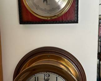 Vintage Chelsea Ship's Bell Clock