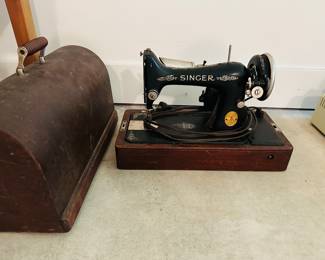 Antique Singer sewing machine