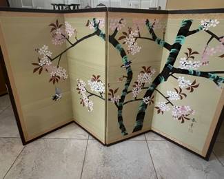 Japanese silk screen