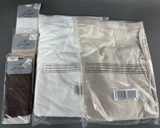 Lot 250 | New with Tags Knee Highs & Knit Cotton Shorts
