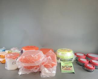 Lot 87 | Anchor Glass Storage, Press Domes, & More!
