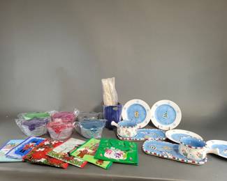 Lot 121 | Holiday Plates, Bowls, & More!
