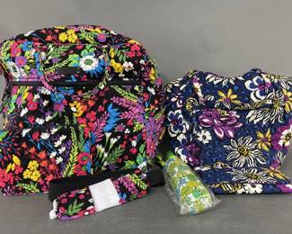 Lot 204 | Extra Large Vera Bradley Bag & More
