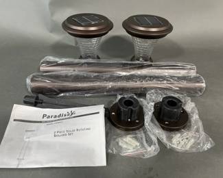 Lot 19 | Rotating Solar Powered Lights
