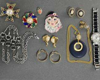 Lot 222 | Costume Jewelry Liz Claiborne & Milor
