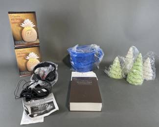 Lot 189 | Book Safe/Flameless Candles and More
