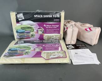 Lot 21 | Vacuum Seal Storage Totes and Travel Bags
