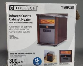 Lot 275 | Utilitech Infrared Quartz Cabinet Heater
