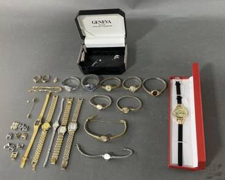 Lot 247 | Watches Old to New & Costume Jewelry
