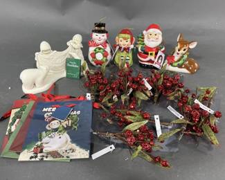Lot 181 | Christmas Ornaments & Decorations Dept 56

