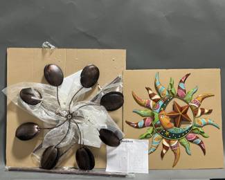 Lot 249 | Wind Spinner and Mexican Wall Art
