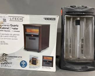 Lot 269 | Utilitech & Comfort Zone Quartz Heaters
