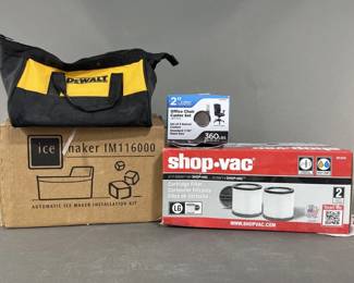 Lot 257 | Ice Maker, Caster Set, Shop Vac Filter & More
