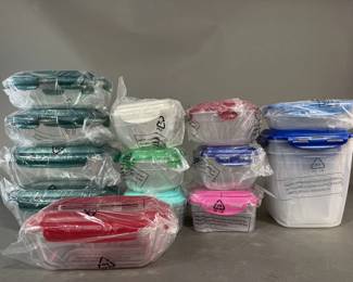 Lot 16 | New Glass and Plastic Containers
