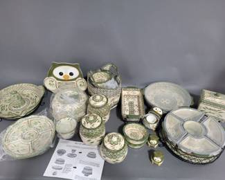 Lot 202 | Large Temp-tations Serving Sets, Ovenware, &More
