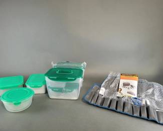 Lot 83 | Lock & Lock Storage Sets & Kitchen Prep Set
