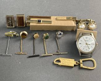 Lot 243 | Costume Jewelry Men’s Anson, Swank, Manson
