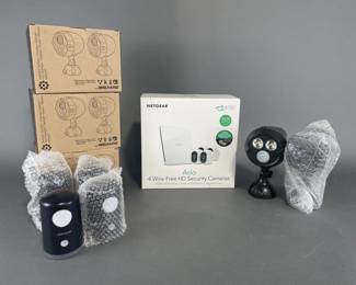 Lot 28 | Mr Beams LED Security Light and Arlo Cameras
