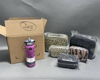 Lot 69 | Designer Make Up Cases and Thermoses
