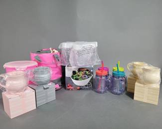 Lot 214 | Bowls, Mugs, Mason Cups, & More!
