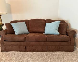 Brown Lazy Boy Pull-Out Air Mattress Sofa 