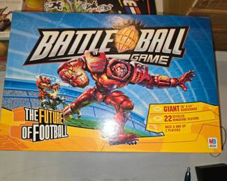 Battle ball football game.