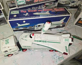 Hess model trucks and vehicles