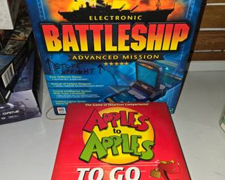 Electronic Battleship and other games.