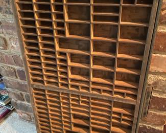 Old Printers tray. Large and nice 