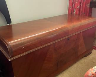 Nice cedar chest   Depression era 