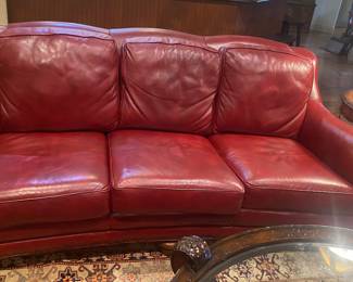 Hancock and More Leather Sofa