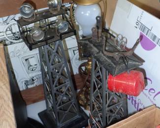 BOXES OF LIONAL TRAIN PIECES / SETS / ETC