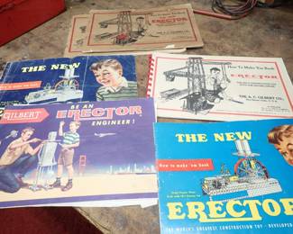 ERECTOR SETS OVER 15 BOXES OF ERECTOR SETS IN ORIGINAL BOXES