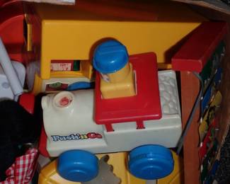 BOXES AND BOXES OF VINTAGE TOYS