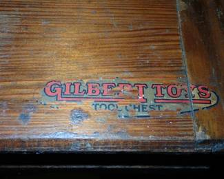 GILBERT TOYS WOOD BOX