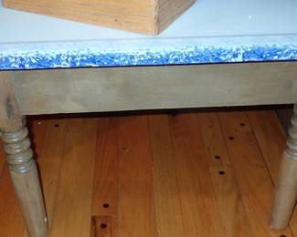 ENAMEL TOP TABLE