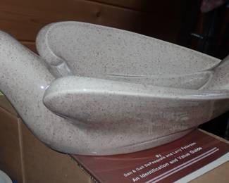 ASSORTED ANTIQUES A FULL ROOM TO UNPACK & CROCKS - REDWING - BEE HIVE - ETC